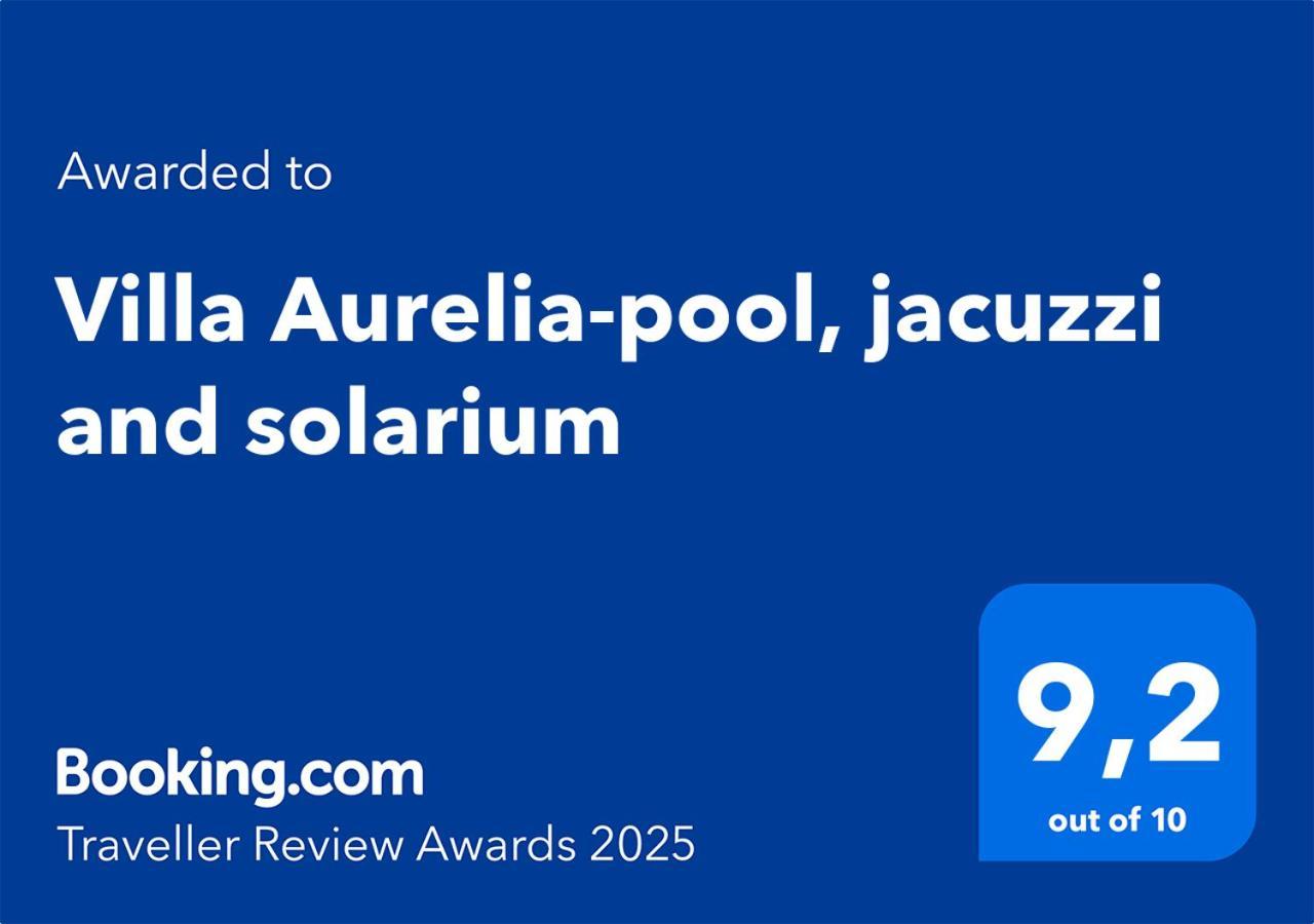 Villa Aurelia-Pool, Jacuzzi And Solarium Коста Бланка Экстерьер фото